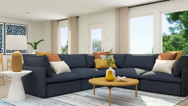 a kitchen with stainless steel appliances a refrigerator stove and microwave