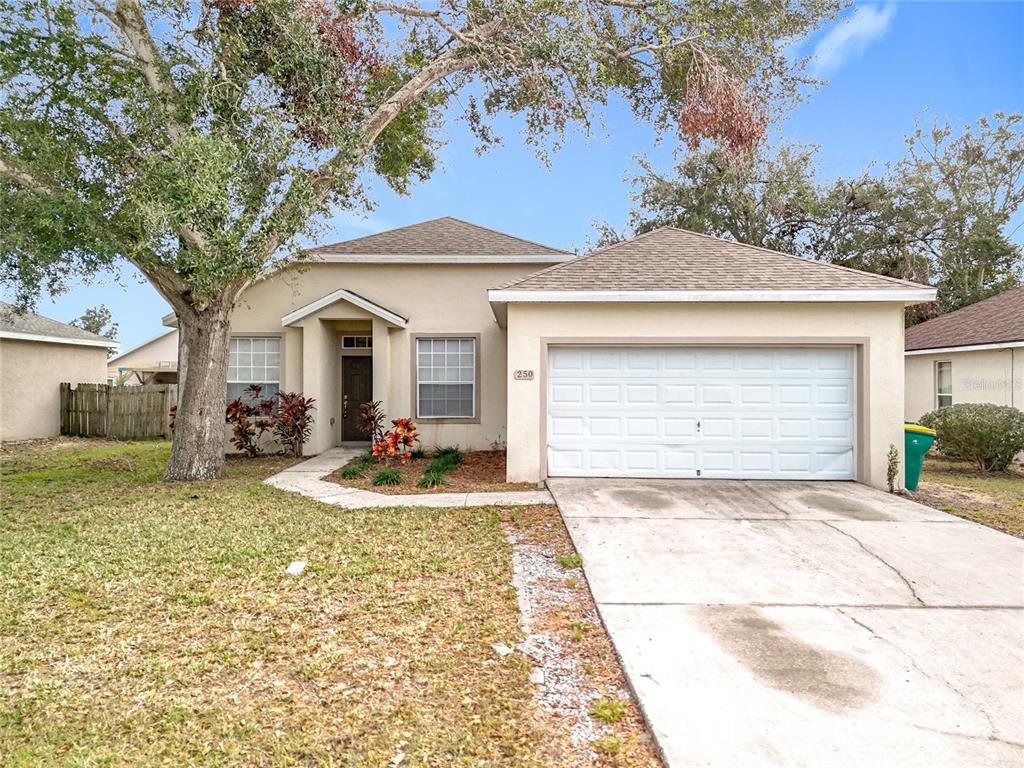 250 Ryans Ridge Avenue Eustis, FL 32726 - Photo 1 of 1 a front view of a house with garden