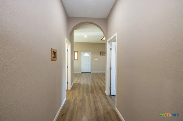 wooden floor in a gallery
