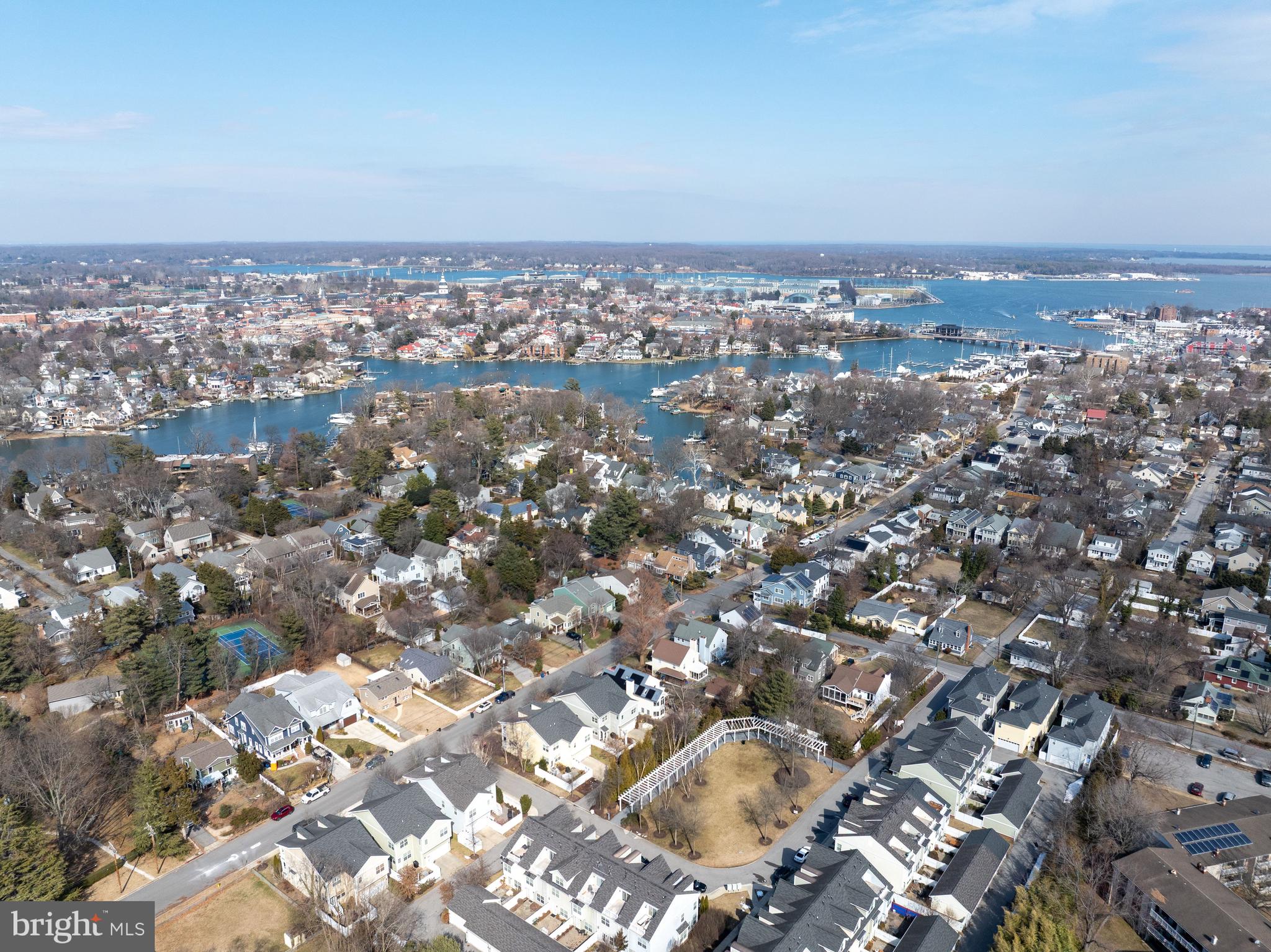 32 Boucher Place Annapolis, MD 21403 - Photo 61 of 72 an aerial view of multiple house