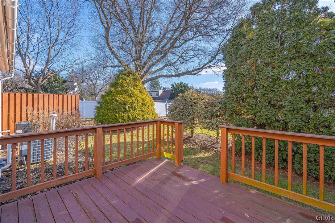 364 Biondo Court Bethlehem, PA 18017 - Photo 18 of 19 a view of balcony with wooden floor and fence