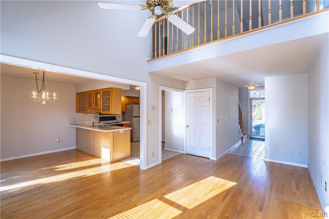 364 Biondo Court Bethlehem, PA 18017 - Photo 5 of 19 a view of a kitchen with a sink and microwave