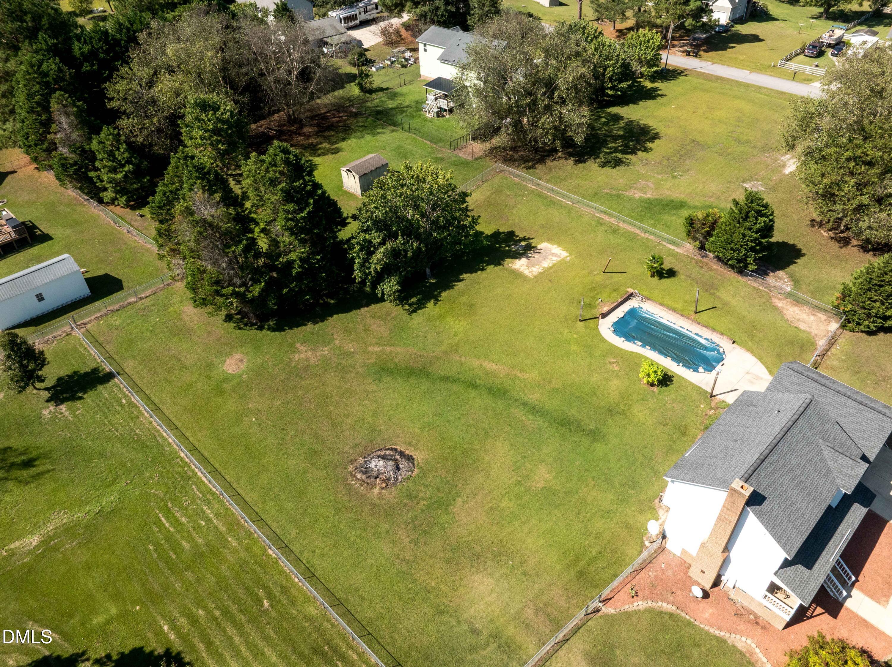 3002 Red Circle Willow Spring, NC 27592 - Photo 24 of 27 an aerial view of swimming pool