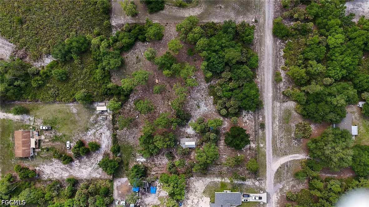 7789 23rd Terrace LaBelle, FL 33935 - Photo 15 of 21 an aerial view of residential house with outdoor space and trees all around