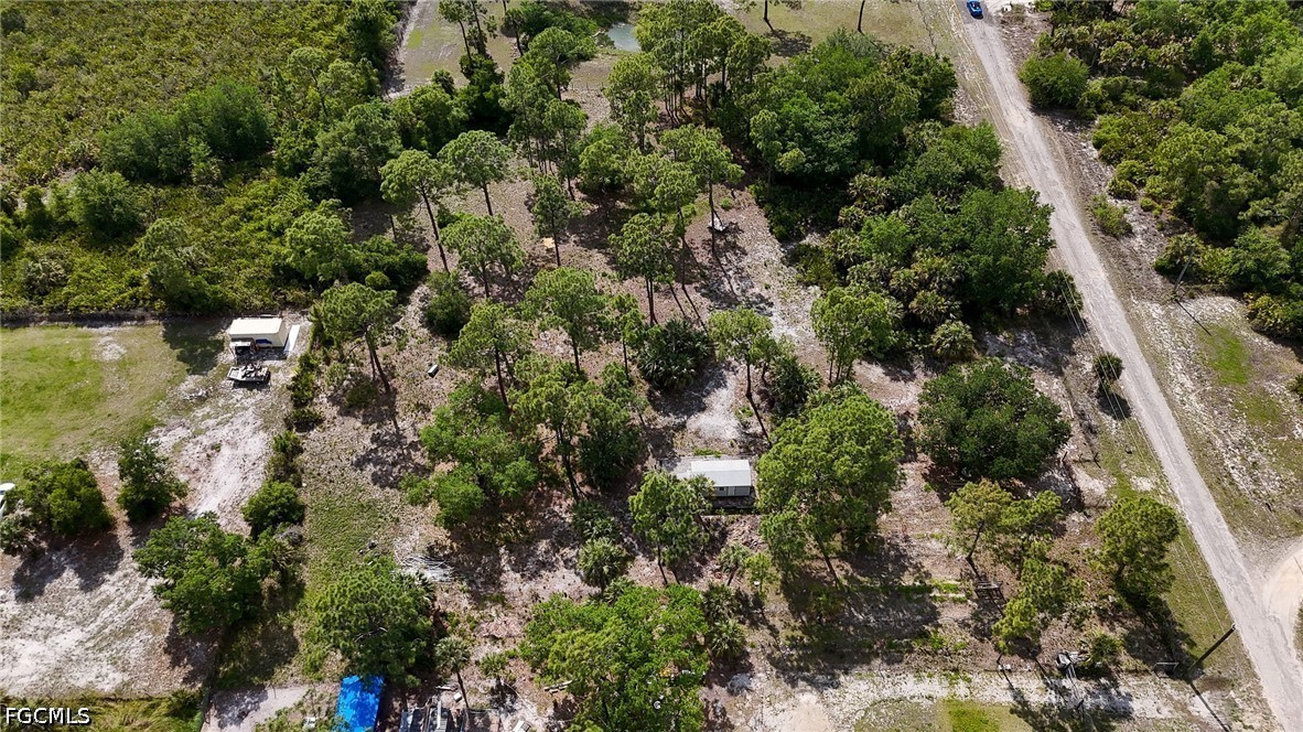 7789 23rd Terrace LaBelle, FL 33935 - Photo 18 of 21 an aerial view of residential house with outdoor space and trees all around