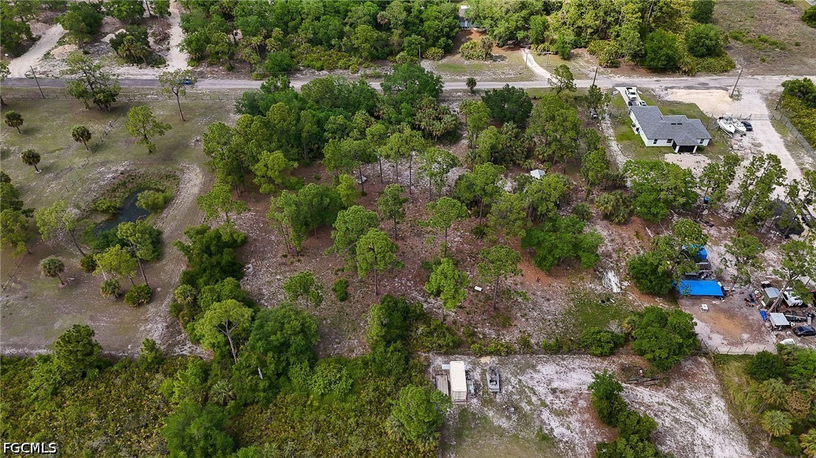 7789 23rd Terrace LaBelle, FL 33935 - Photo 7 of 21 an aerial view of residential house with outdoor space and trees all around