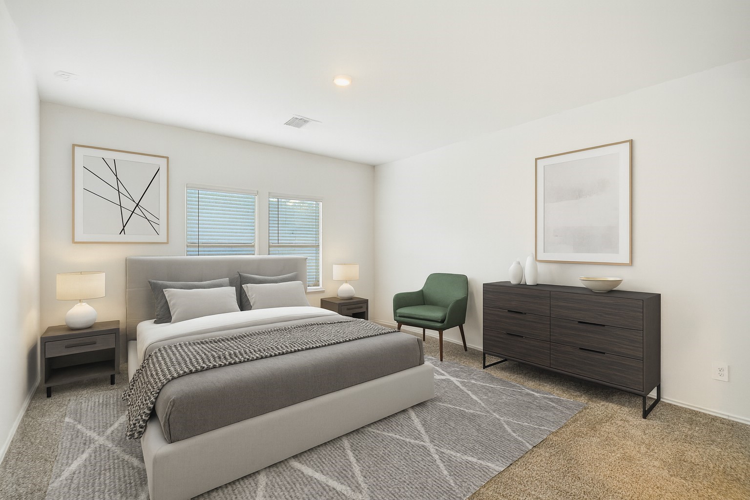 22503 Aspen Tarn Trail Spring, TX 77373 - Photo 11 of 28 Virtually staged master bedroom