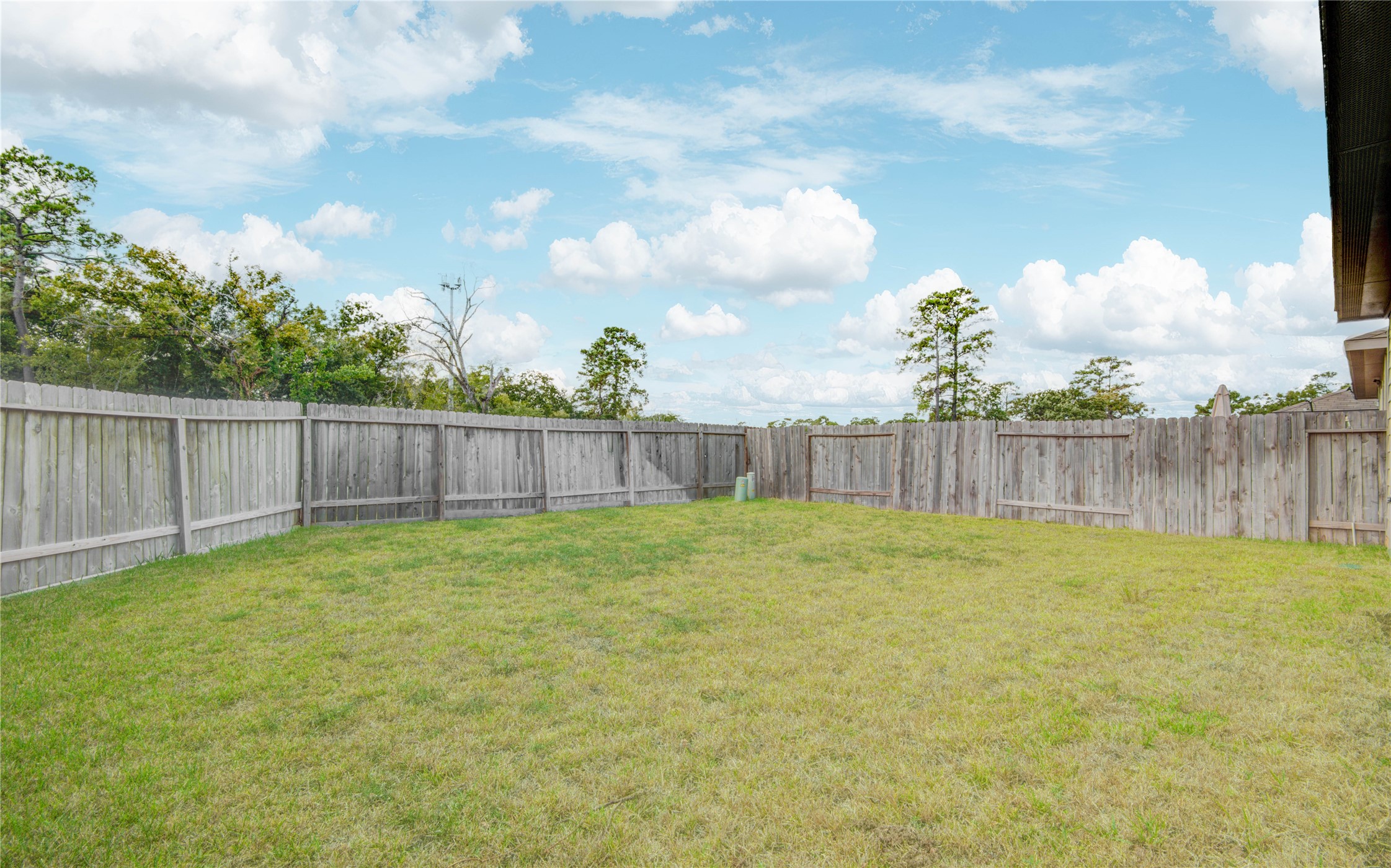 22503 Aspen Tarn Trail Spring, TX 77373 - Photo 23 of 28 Large fenced backyard with open grassy area.