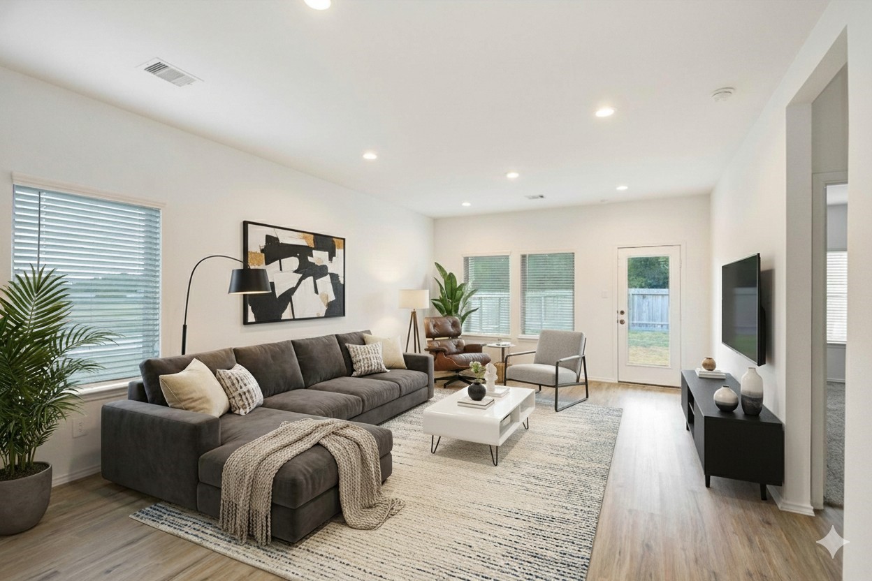 22503 Aspen Tarn Trail Spring, TX 77373 - Photo 8 of 28 Virtually staged living room