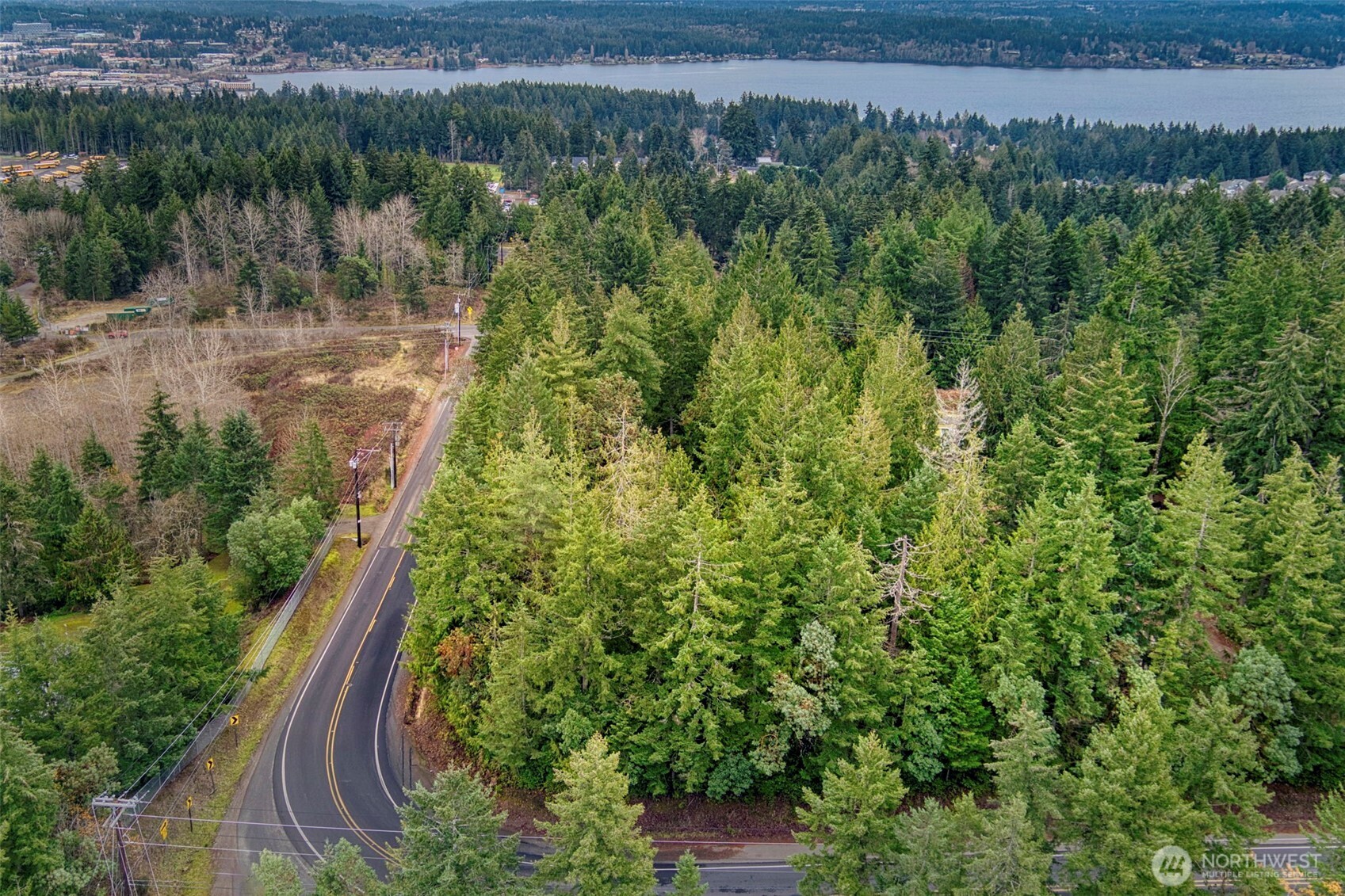 0 Dickey Road Northwest Silverdale, WA 98383 - Photo 12 of 21 a view of a garden with a lake