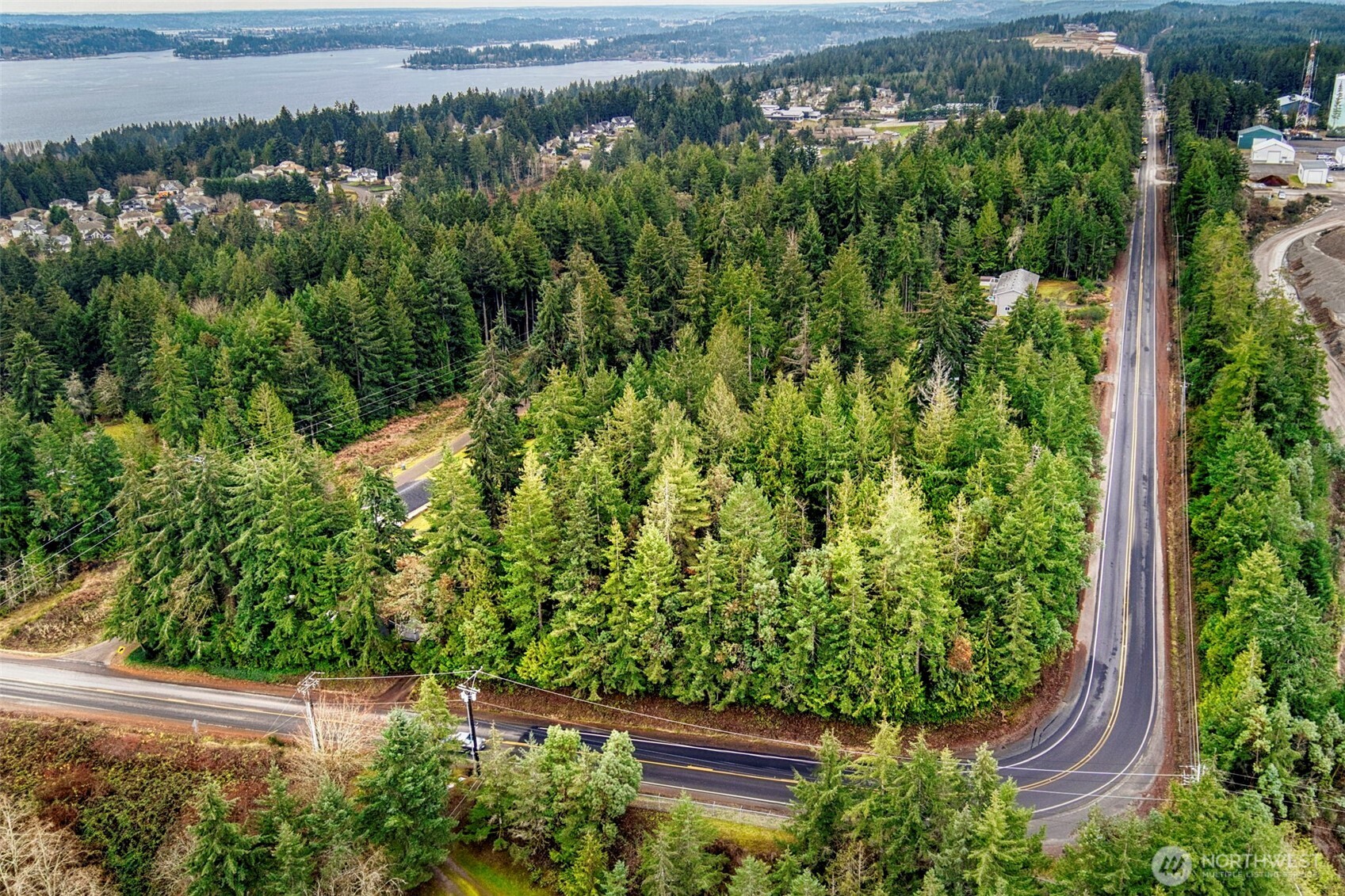 0 Dickey Road Northwest Silverdale, WA 98383 - Photo 4 of 21 an aerial view of a house with a yard