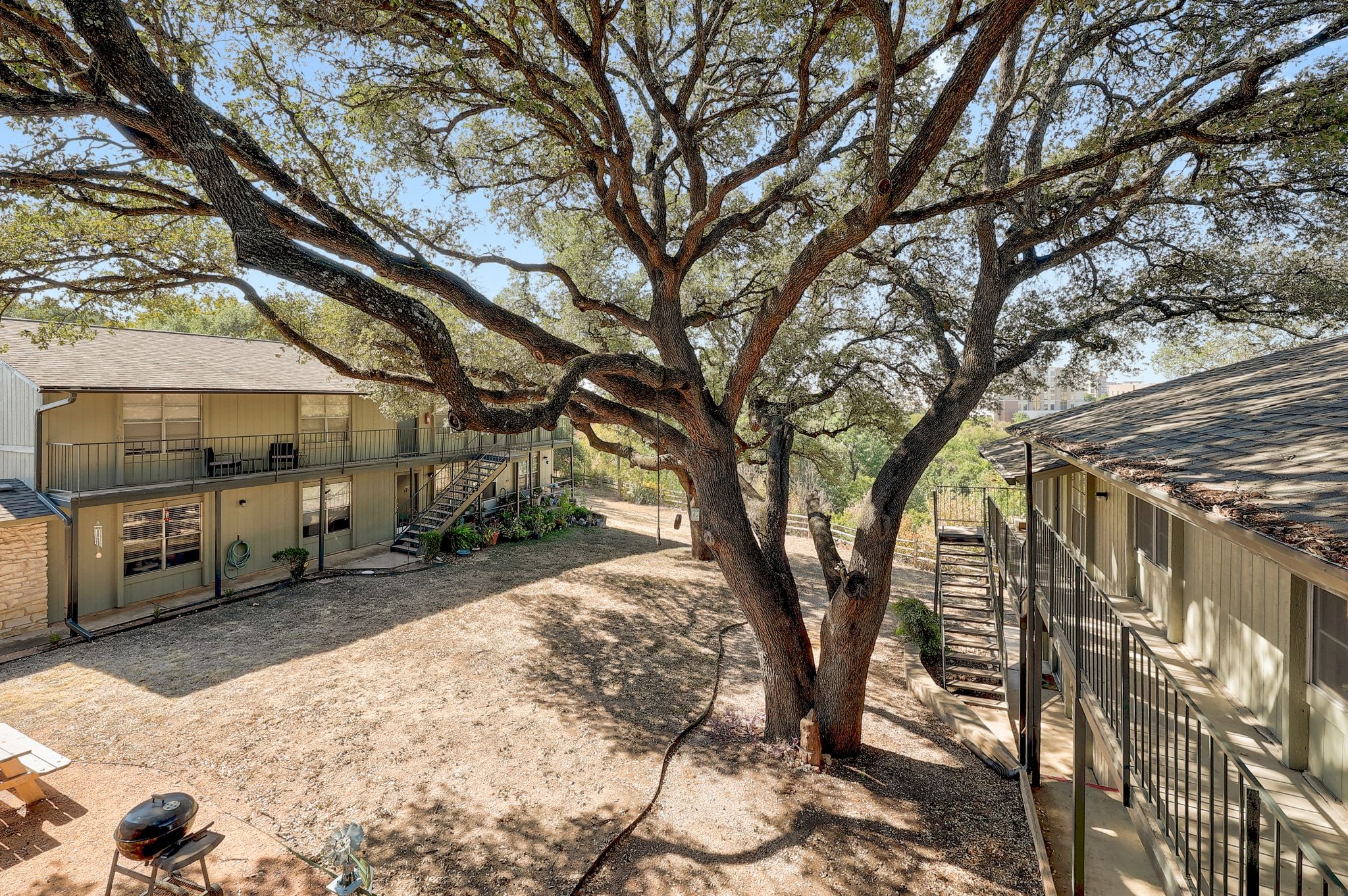 509 Cedar Drive, Unit 206 Georgetown, TX 78628 - Photo 11 of 12 a view of a backyard