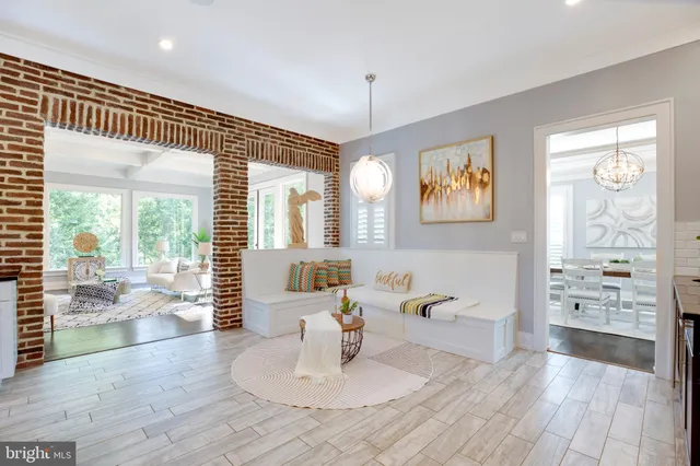 a kitchen with stainless steel appliances granite countertop a stove and a refrigerator