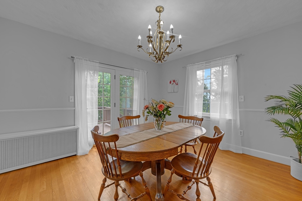71 Morningside Road Worcester, MA 01602 - Photo 9 of 42 a view of a dining room with furniture window and wooden floor