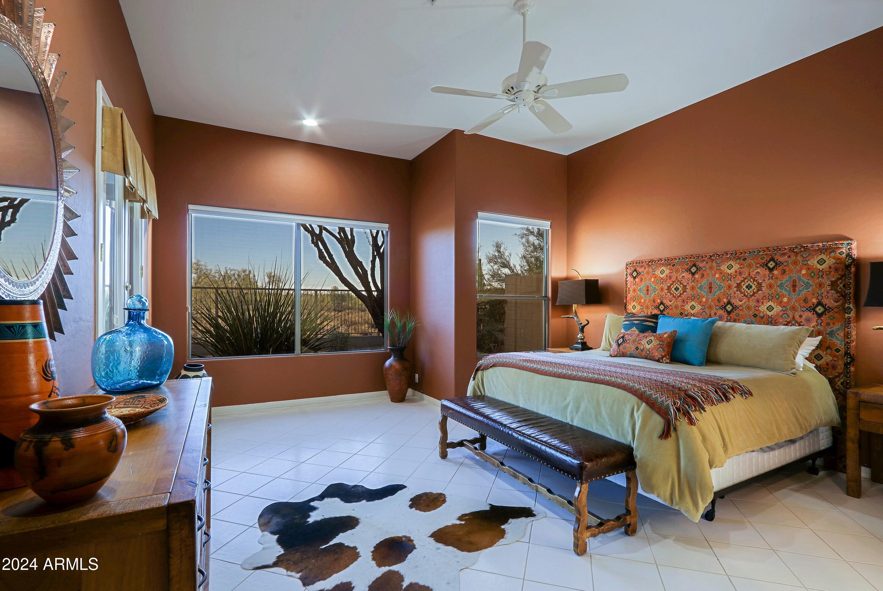 6135 East Evening Glow Drive Scottsdale, AZ 85266 - Photo 32 of 118 Master Bedroom 1