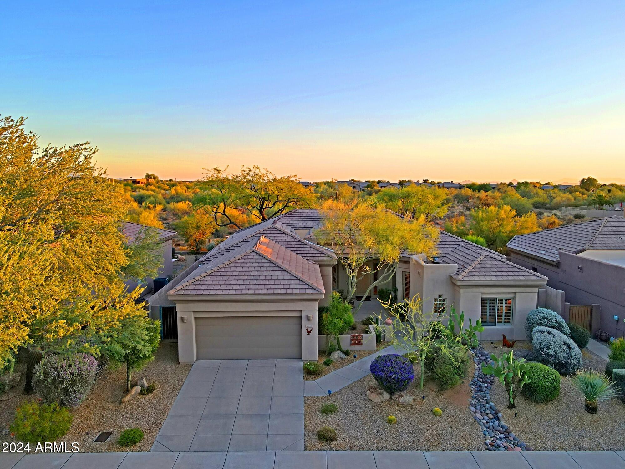 6135 East Evening Glow Drive Scottsdale, AZ 85266 - Photo 54 of 118 Aerial 2