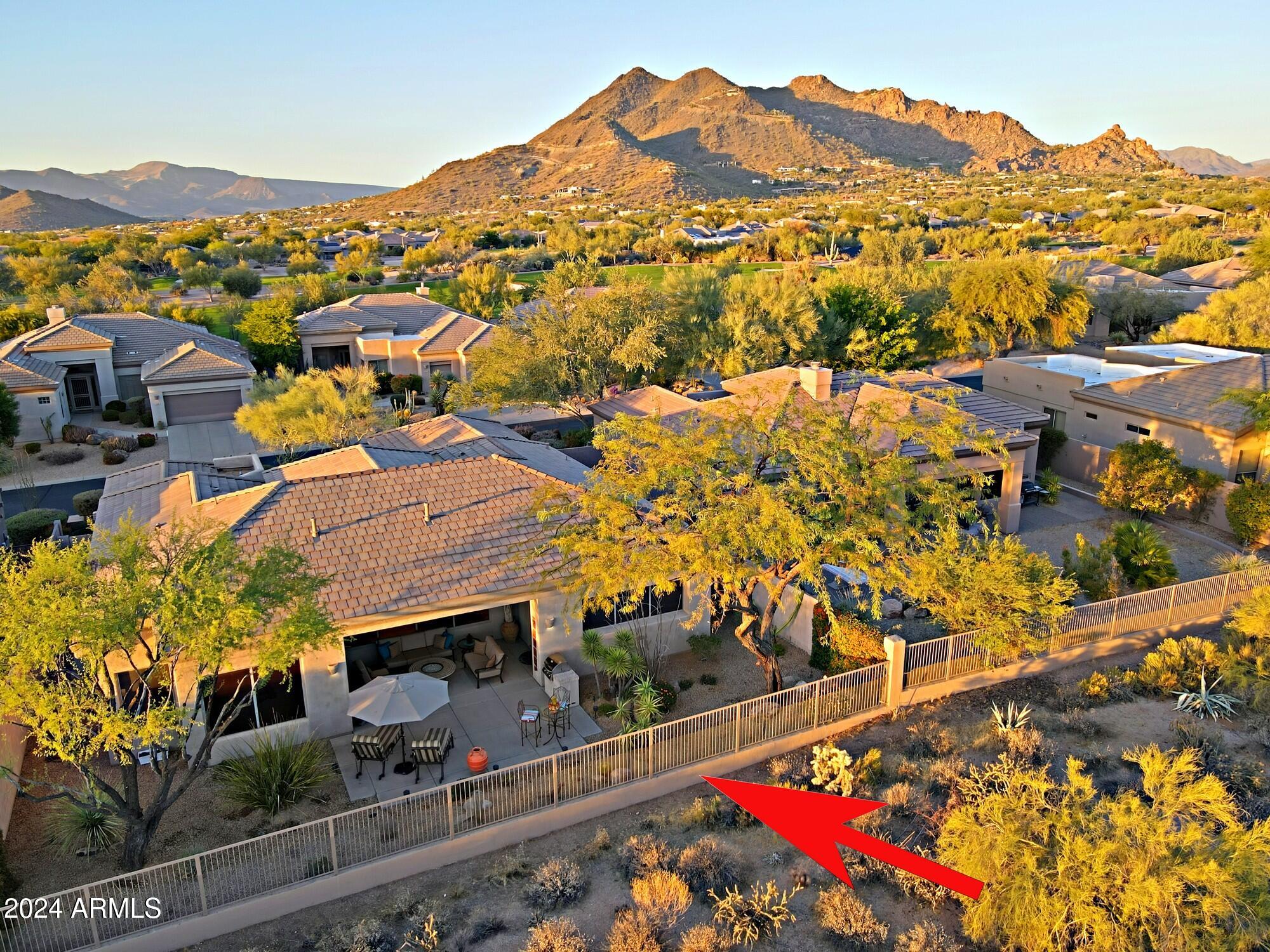 6135 East Evening Glow Drive Scottsdale, AZ 85266 - Photo 77 of 118 Aerial 11