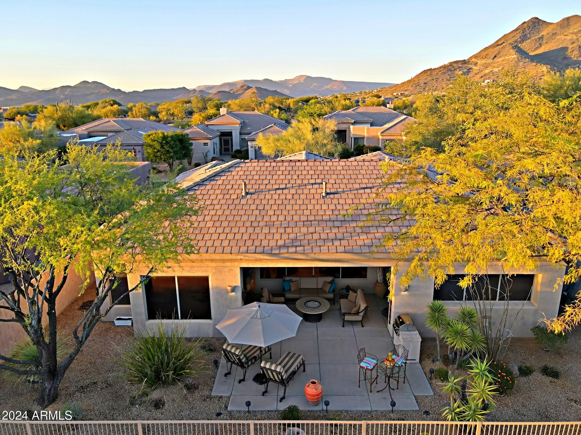 6135 East Evening Glow Drive Scottsdale, AZ 85266 - Photo 79 of 118 Aerial 12