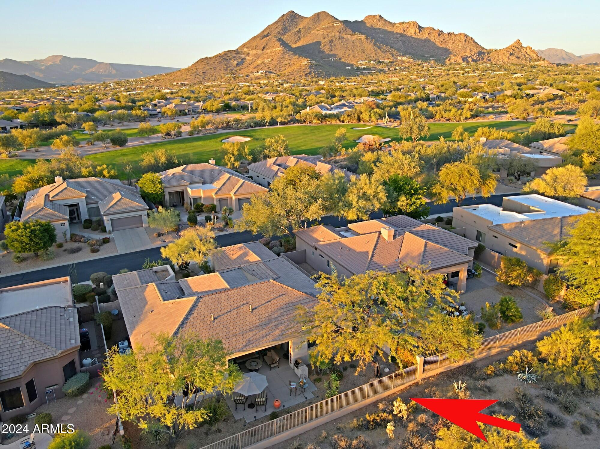 6135 East Evening Glow Drive Scottsdale, AZ 85266 - Photo 95 of 118 Aerial 10