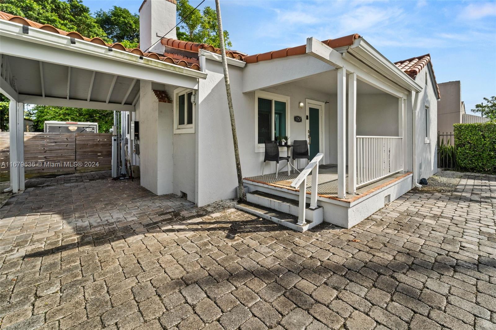 1757 Southwest 24th Terrace Miami, FL 33145 - Photo 15 of 26 a view of a house with backyard