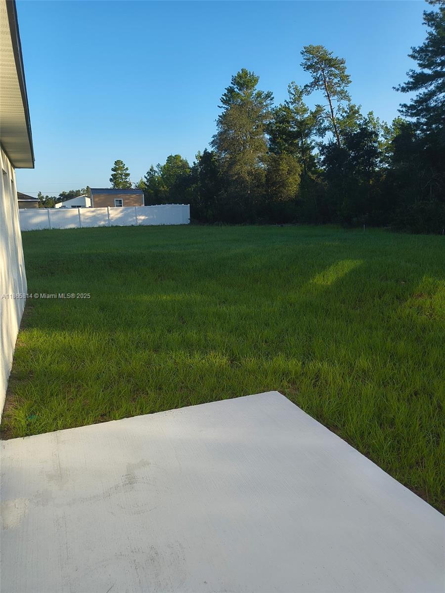 16745 Southwest 29th Terrace Ocala, FL 34473 - Photo 20 of 21 a backyard of a house with lots of green space