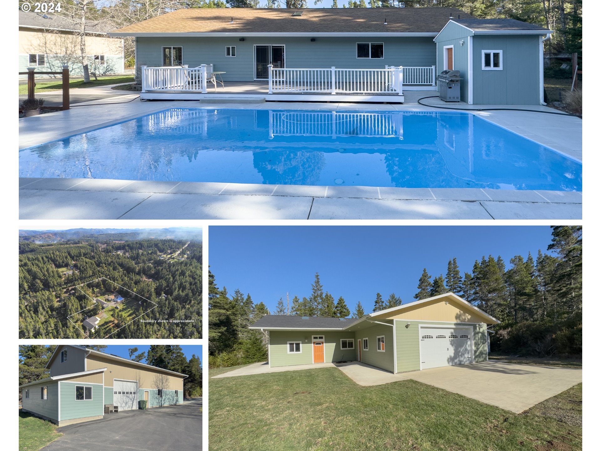 a view of house with yard