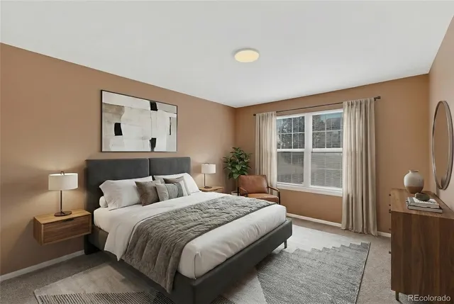 a kitchen with stainless steel appliances granite countertop a sink stove refrigerator and cabinets