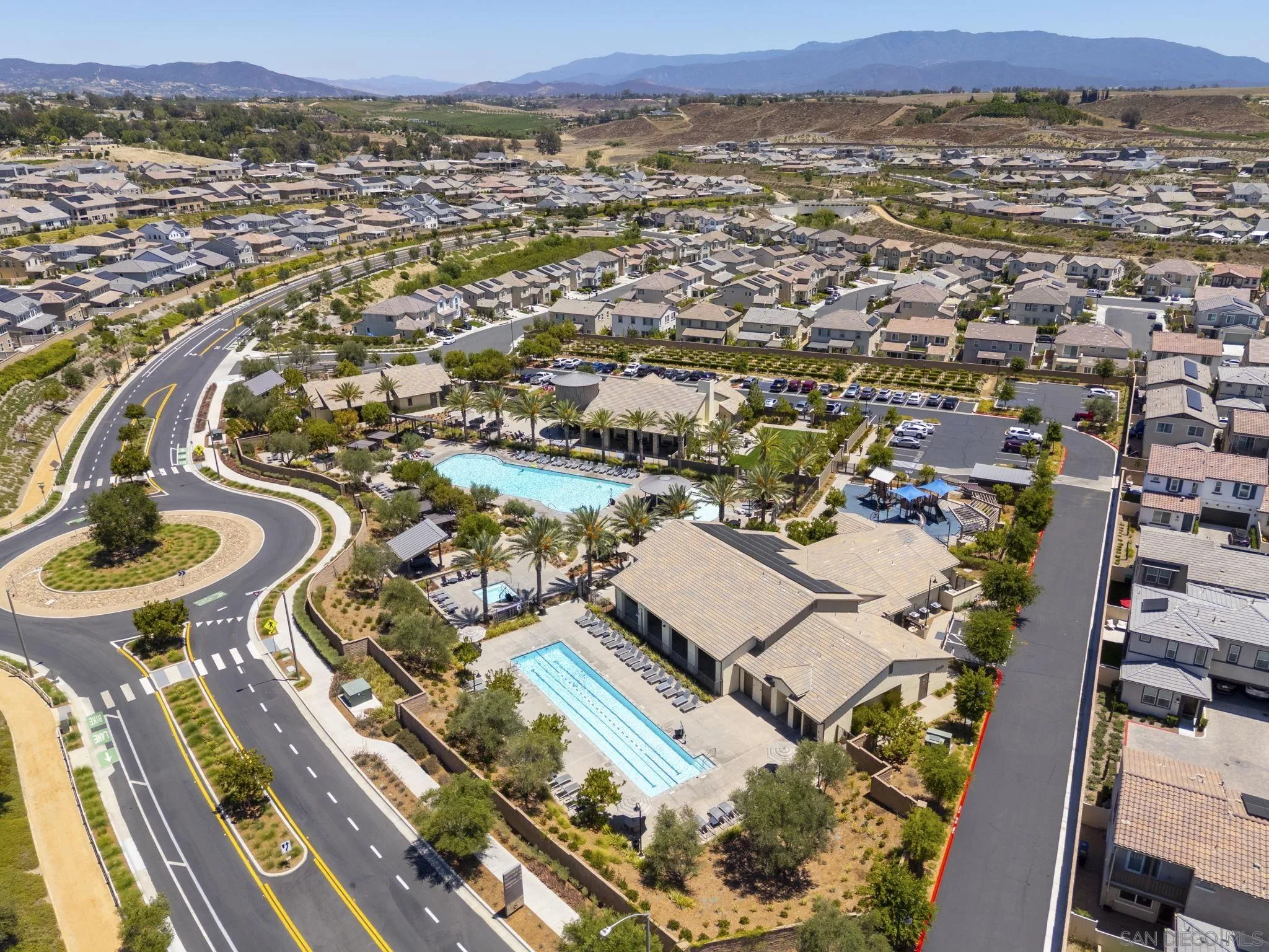 32213 Daybrook Terrace Temecula, CA 92591 - Photo 23 of 23 an aerial view of a city with lots of residential buildings