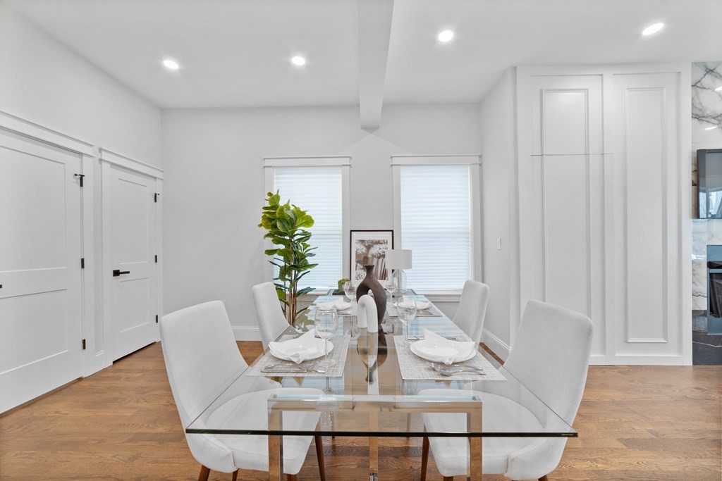615 East 3rd Street, Unit 1 Boston, MA 02127 - Photo 16 of 42 a view of a dining room with furniture