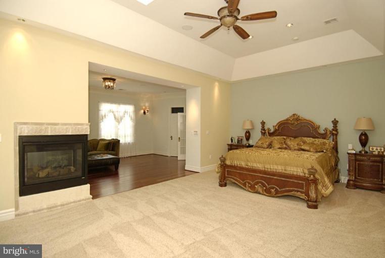 2027 Hunter Mill Road Vienna, VA 22181 - Photo 20 of 30 Palatial master bedroom with fireplace & dbl FP