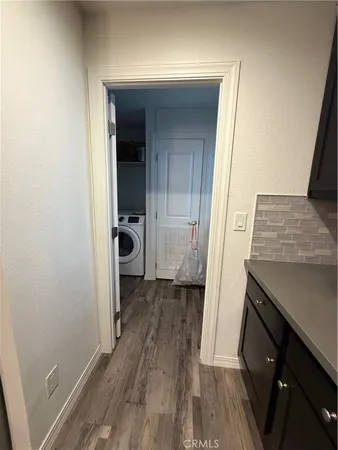a view of a walk in closet
