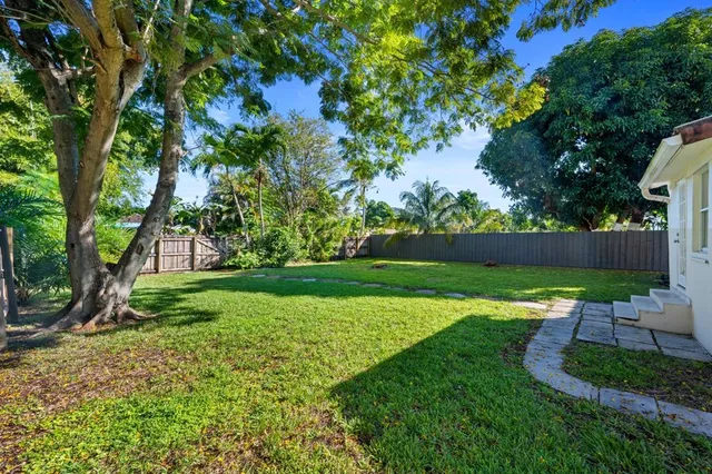 a view of a volley ball court