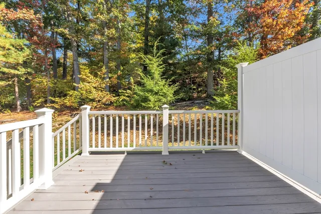 a view of a wooden fence