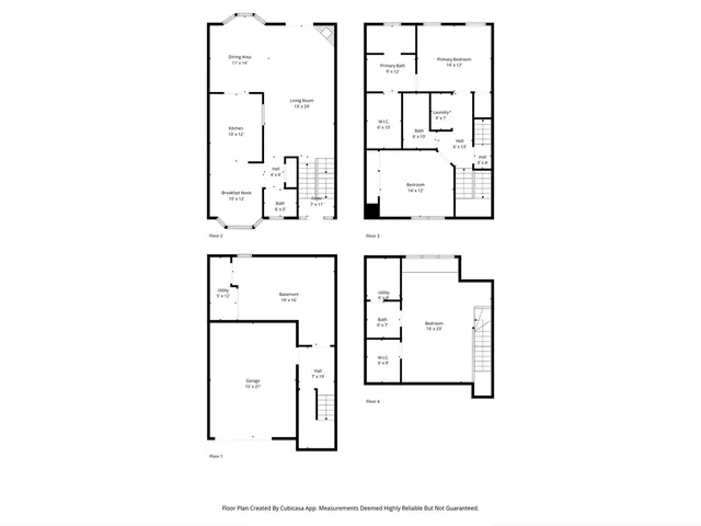 a picture of a floor plan