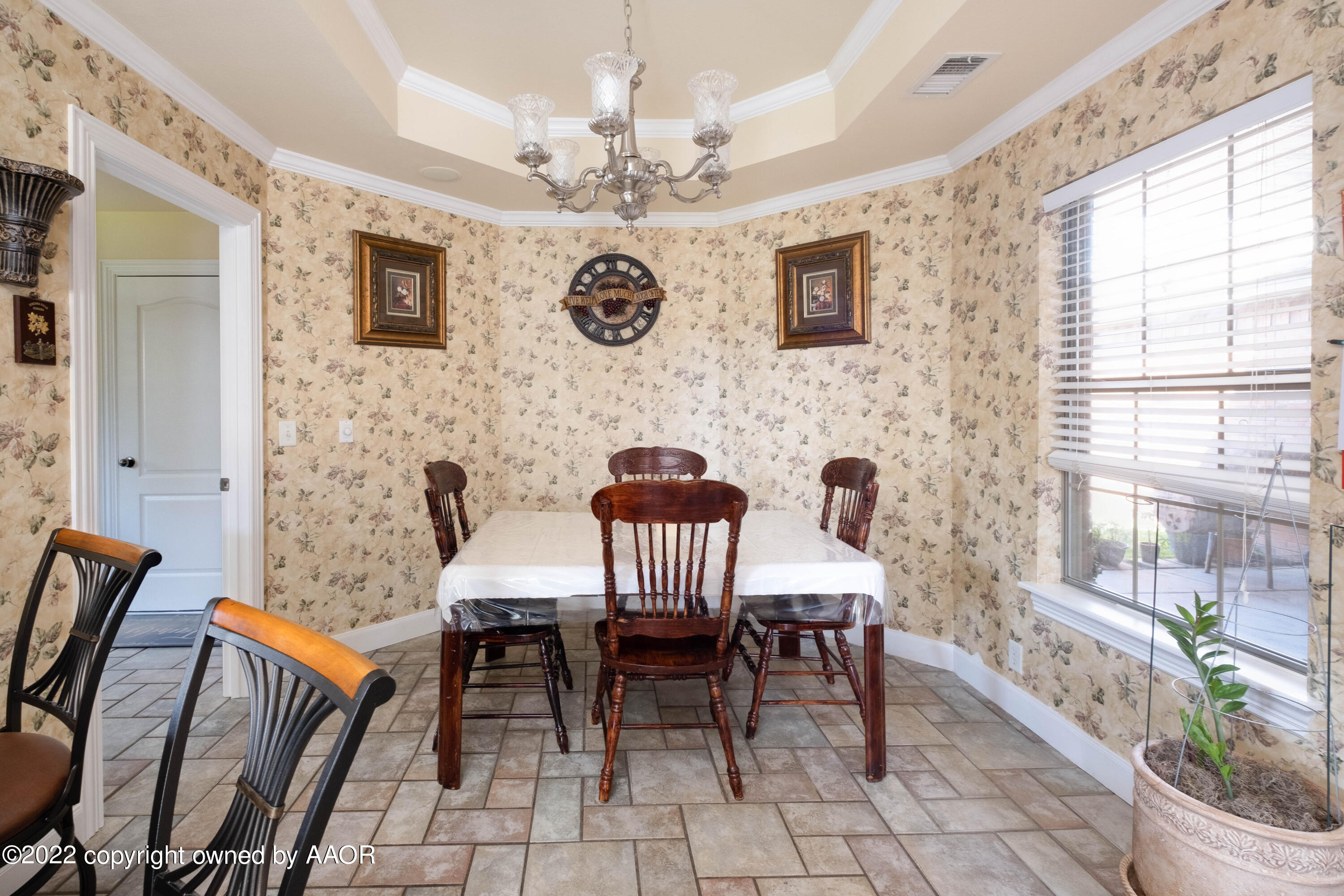 6607 Rally Road Amarillo, TX 79119 - Photo 14 of 34 a view of a dining room with furniture window and outside view