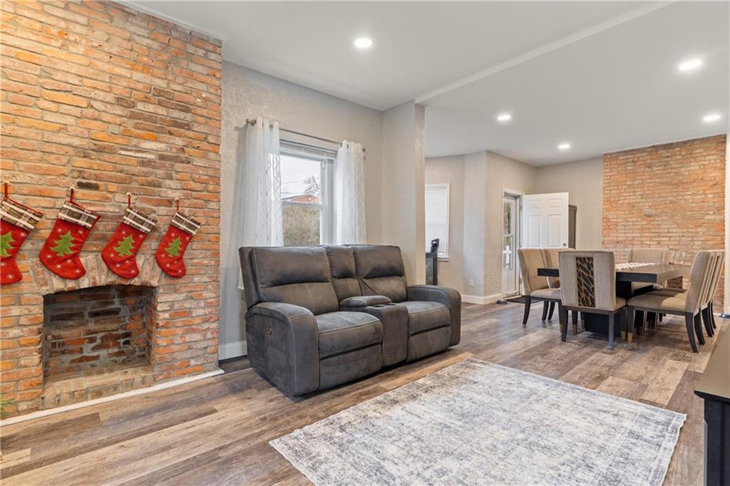 31 Harrison Street Pittsburgh, PA 15205 - Photo 4 of 32 a living room with furniture and a fireplace