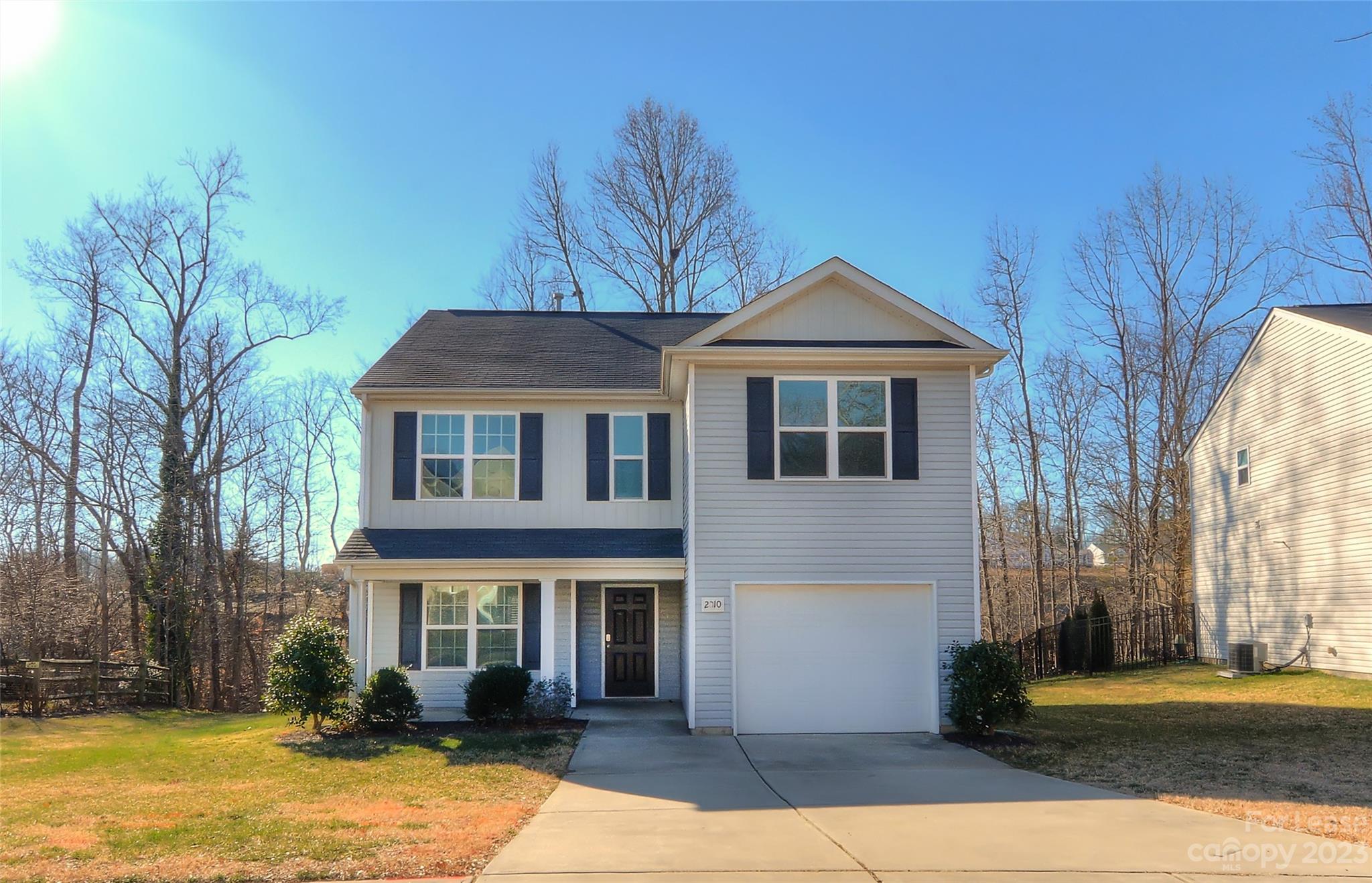 2010 Turtle Point Road Charlotte, NC 28262 - Photo 2 of 39 a front view of a house with a yard