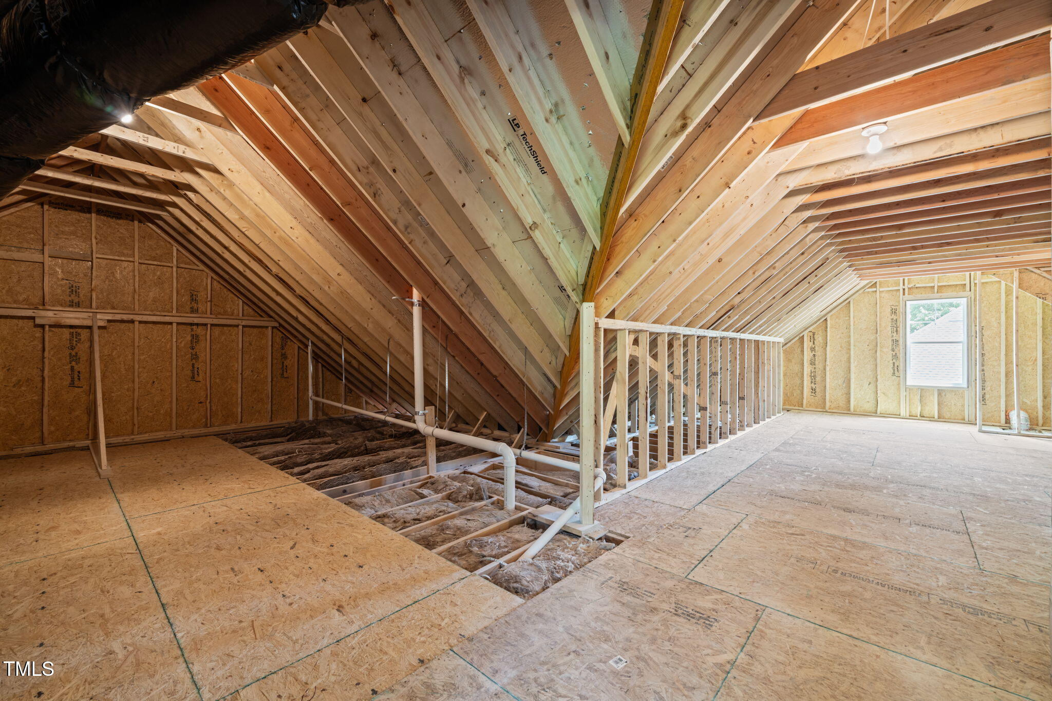 320 Pilot Ridge Road Zebulon, NC 27597 - Photo 38 of 49 a view of an empty room with stairs