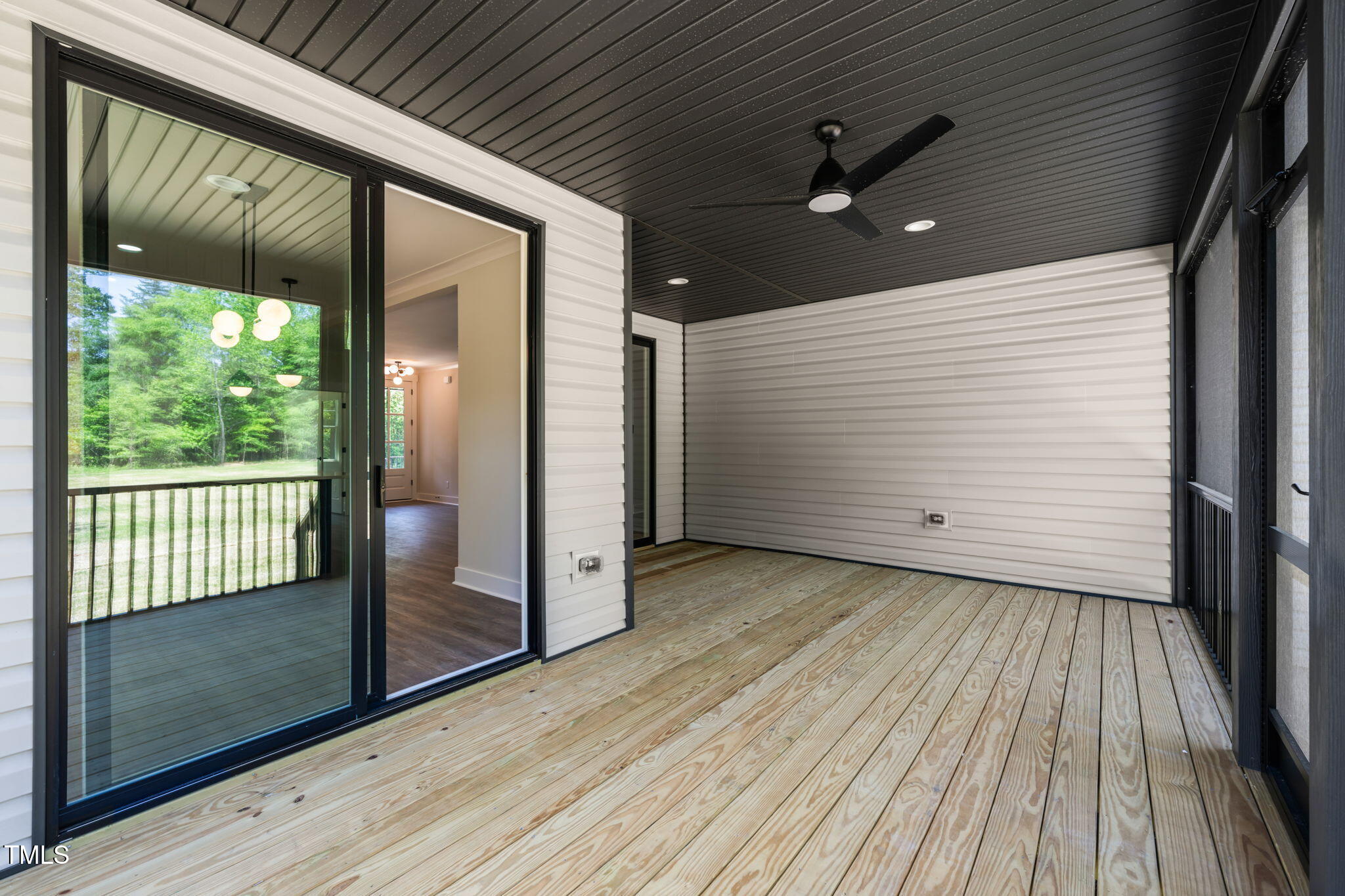 320 Pilot Ridge Road Zebulon, NC 27597 - Photo 42 of 49 a view of a room with wooden floor and balcony