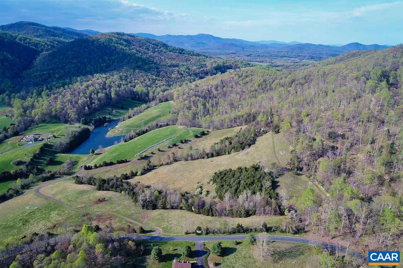 Ruth Road Madison, VA 22727 - Photo 17 of 26 an aerial view of mountain with residential house and mountain view in back