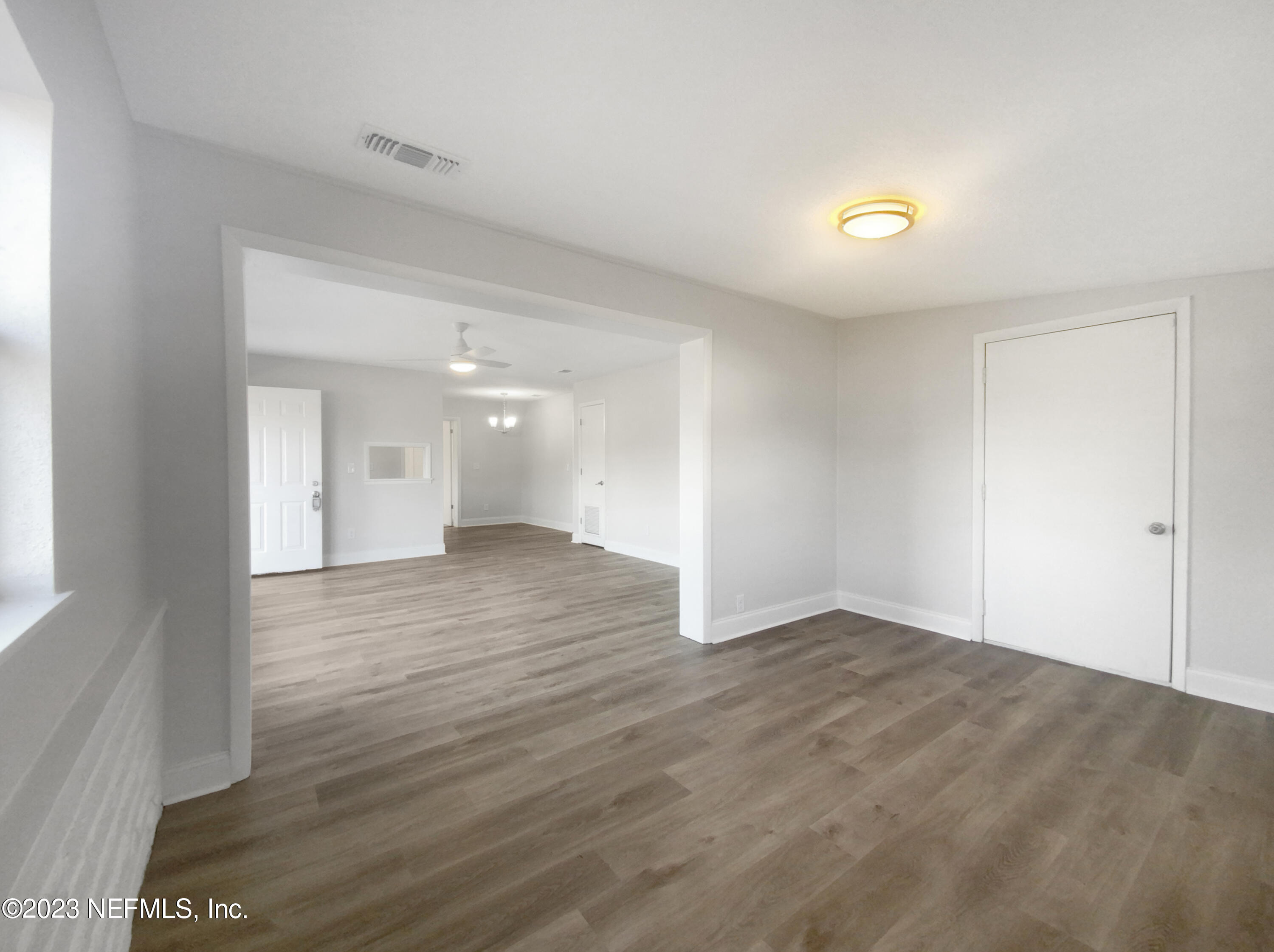 4204 Clyde Drive Jacksonville, FL 32208 - Photo 12 of 20 wooden floor in an empty room