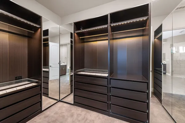 a view of a town with big houses