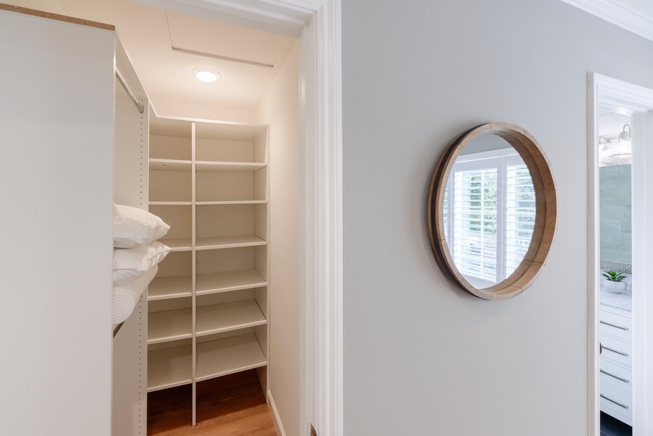 145 Rabbits Run Road Santa Cruz, CA 95060 - Photo 71 of 120 a view of a room with a large window and a mirror
