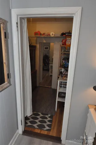 a view of walk in closet