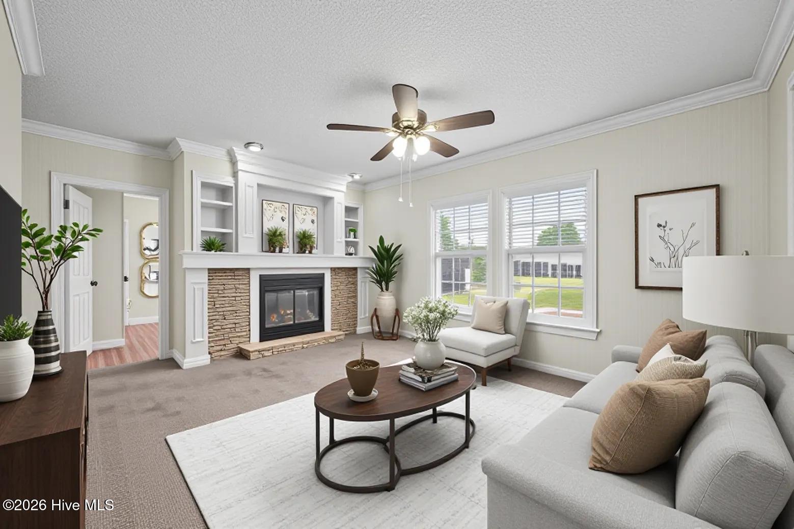 2041 Bay Road Willard, NC 28478 - Photo 11 of 29 virtual staged family room/den