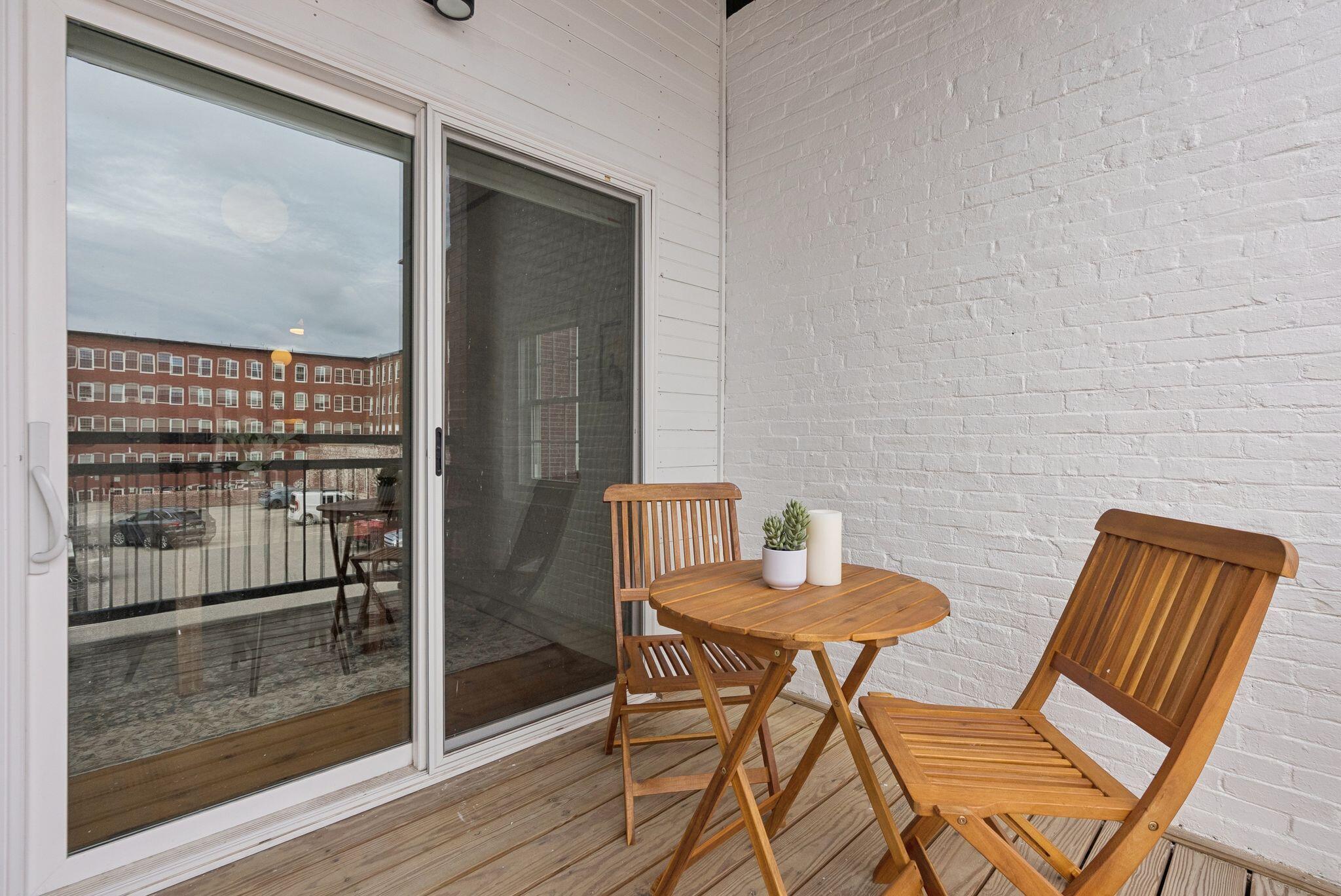 2 Main Street, Unit 15311 Biddeford, ME 04005 - Photo 13 of 51 Balcony Unit 15-311