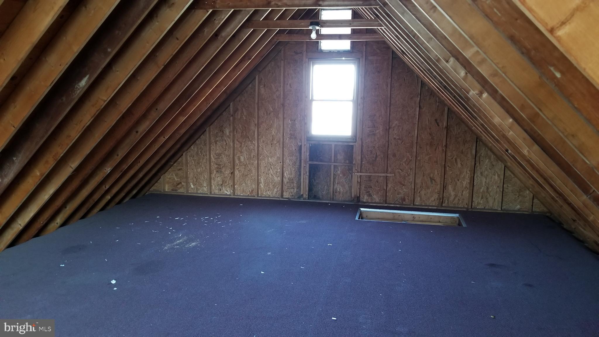 203 West Edgevale Road Baltimore, MD 21225 - Photo 24 of 26 garage attic
