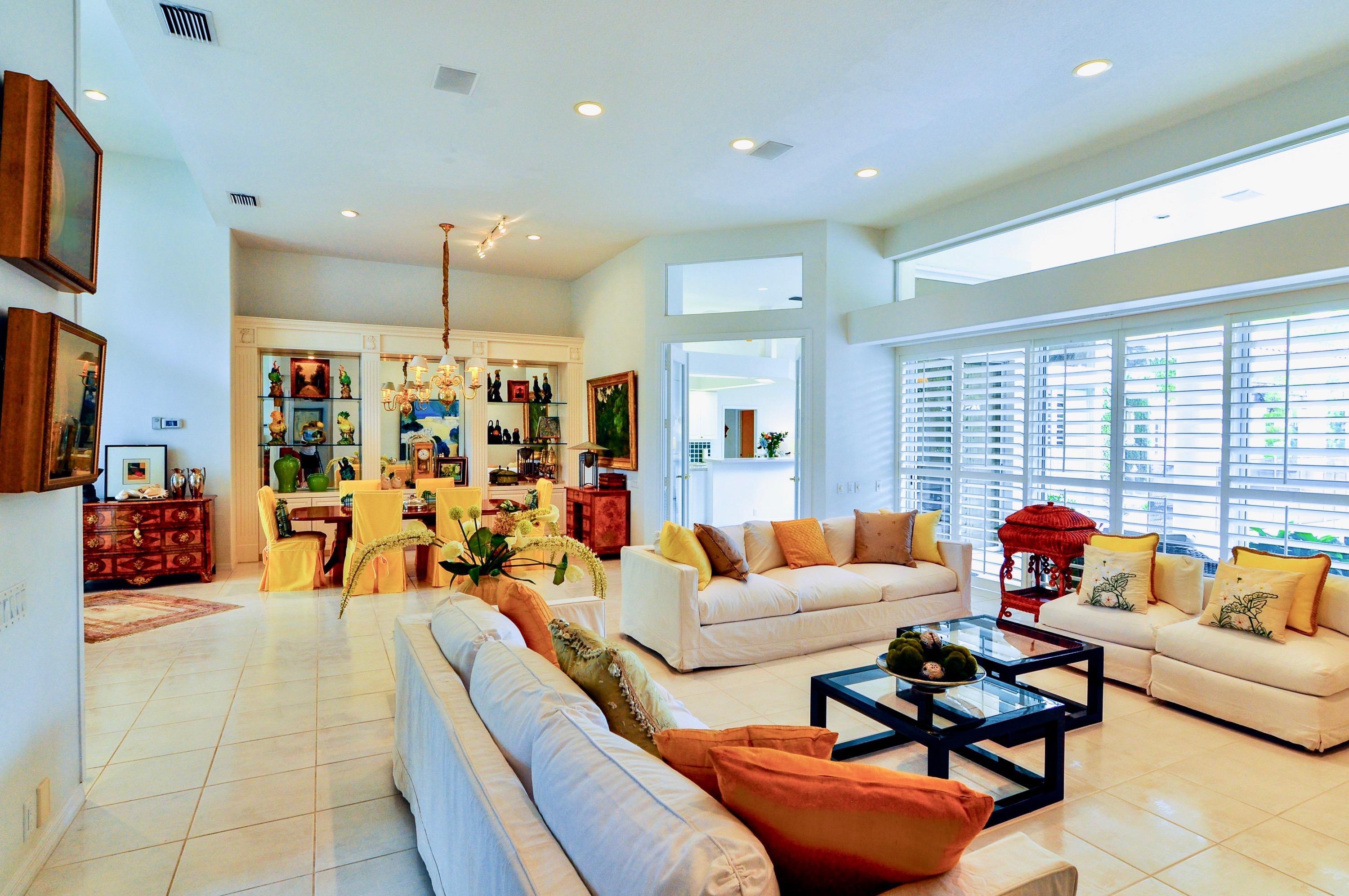 1200 Southeast Ranch Road South Jupiter, FL 33478 - Photo 25 of 59 Living open to Dining Room
