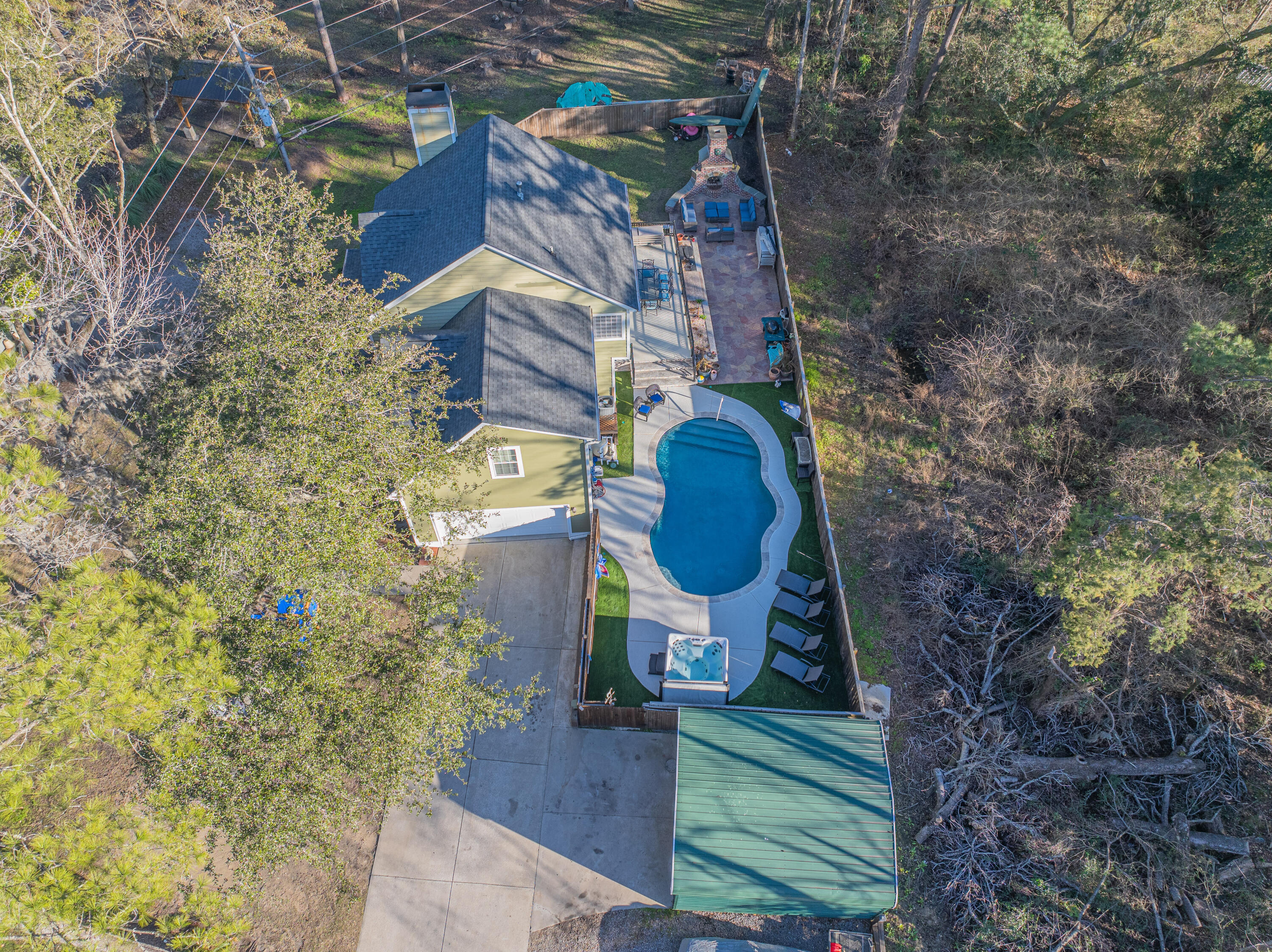 1548 River Road Johns Island, SC 29455 - Photo 61 of 68 1548 River Road Aerial-01