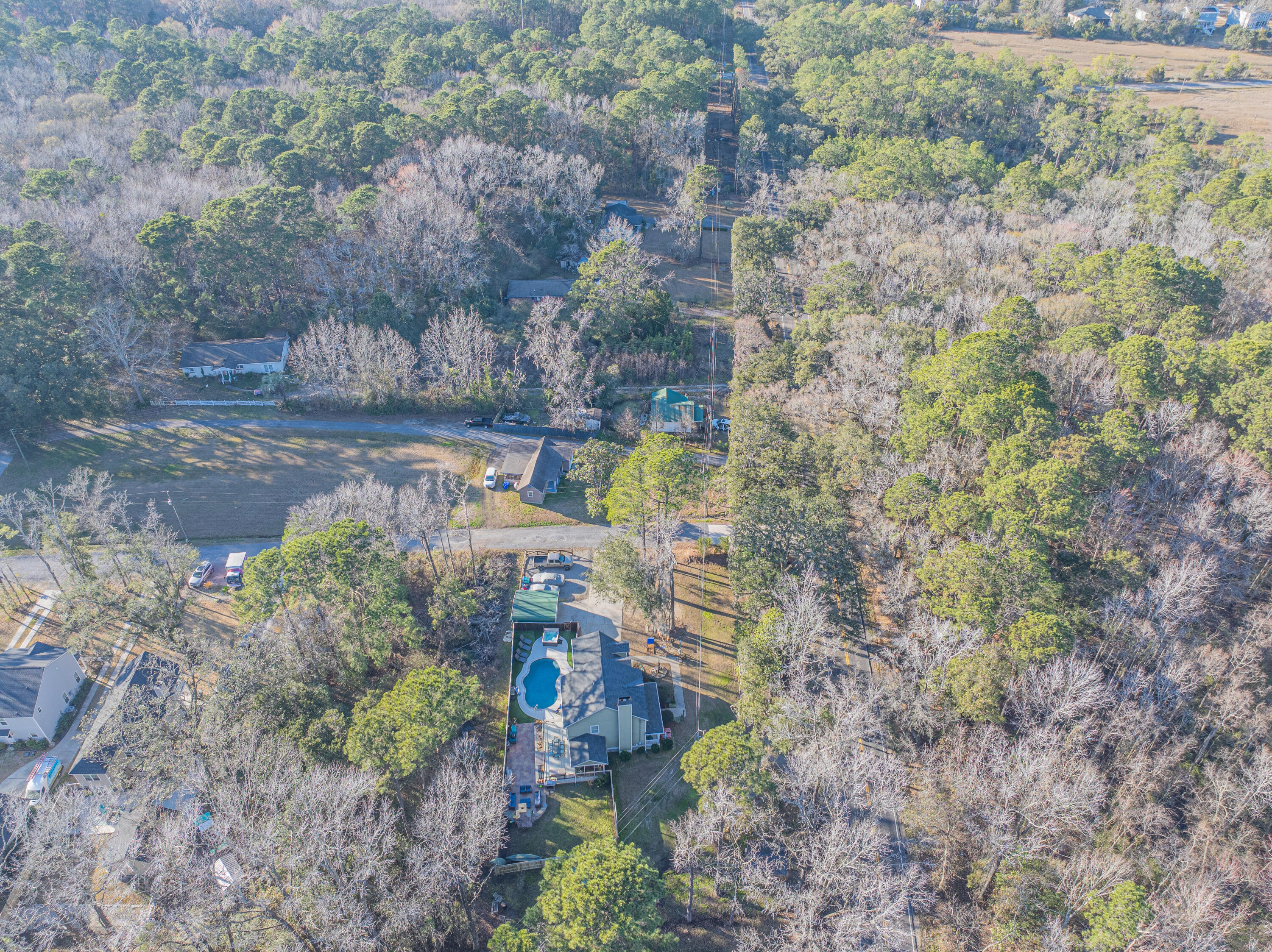 1548 River Road Johns Island, SC 29455 - Photo 65 of 68 1548 River Road Aerial-07
